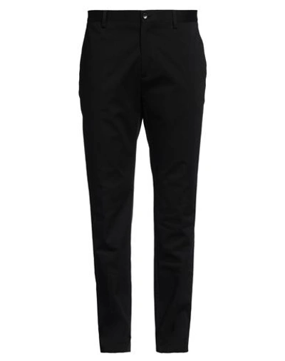 Shop Etro Man Pants Black Size 40 Cotton, Elastane