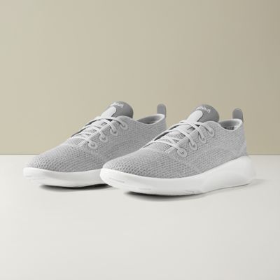 Shop Allbirds Men's Superlight Tree Sneakers In Light Grey/medium Grey