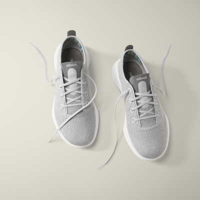 Allbirds Women's Superlight Tree Runners In Light Grey/medium Grey