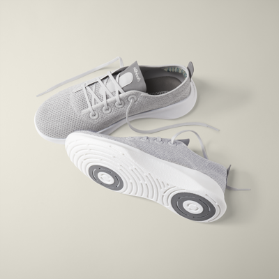 Shop Allbirds Men's Superlight Tree Sneakers In Light Grey/medium Grey