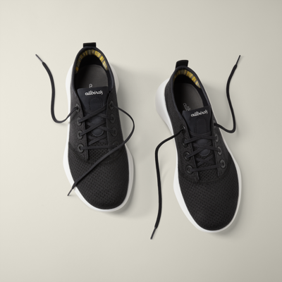 Shop Allbirds Men's Superlight Tree Sneakers In Natural Black/dark Grey