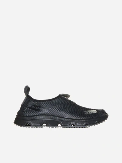 Shop Salomon Rx Moc 3.0 Unisex Mesh Sneakers In Black,magnet Black