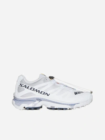 Shop Salomon Xt-4 Og Unisex Mesh Sneakers In White
