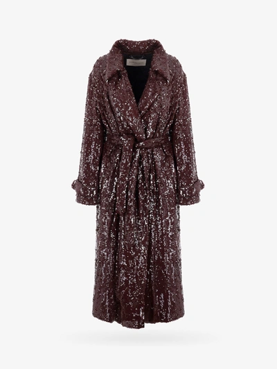 Shop Dries Van Noten Woman Coat Woman Red Coats