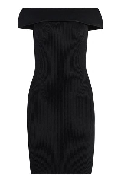 Shop Pinko Arbutus Viscose Dress In Black