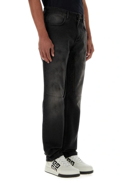 Shop Givenchy Man Black Denim Jeans