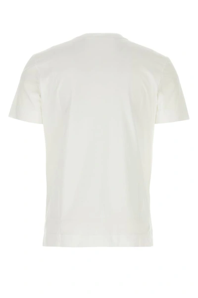 Shop Givenchy Man White Cotton T-shirt