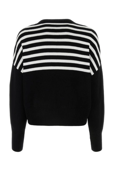 Shop Givenchy Woman Black Viscose Blend Oversize Sweater