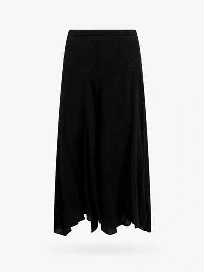 Shop Isabel Marant Étoile Isabel Marant Etoile Woman Aline Woman Black Skirts
