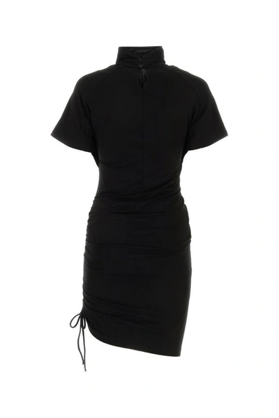 Shop Isabel Marant Étoile Isabel Marant Etoile Woman Black Stretch Viscose Lya Dress
