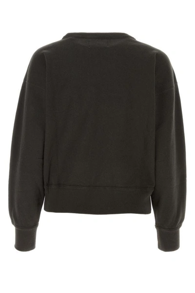 Shop Isabel Marant Étoile Isabel Marant Etoile Woman Slate Cotton Blend Mobyli Sweater In Black