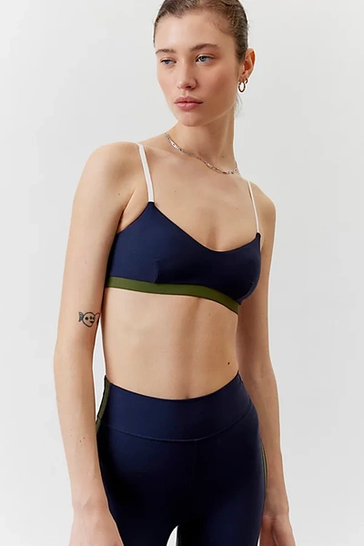 Shop The Upside Karmic Ballet Bra In Navy, Women's At Urban Outfitters