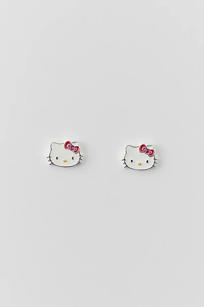 Shop Urban Outfitters Hello Kitty Enameled Earring In Hello Kitty, Women's At