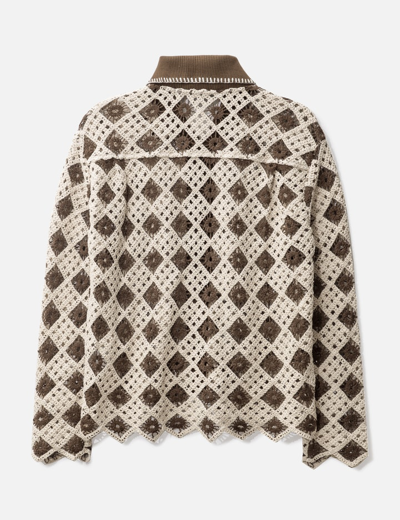 Shop Andersson Bell Crochet Cotton Cardigan