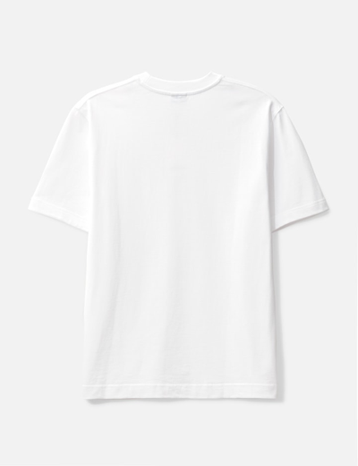 Shop Jacquemus Le T-shirt Grosgrain In White