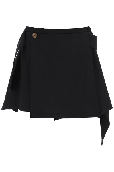 Shop Vivienne Westwood Meghan Kilt Mini Skirt Women In Black