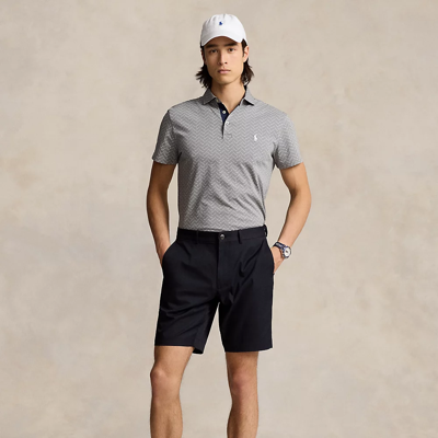 Shop Ralph Lauren 9-inch Tailored Fit Performance Short In Polo Black