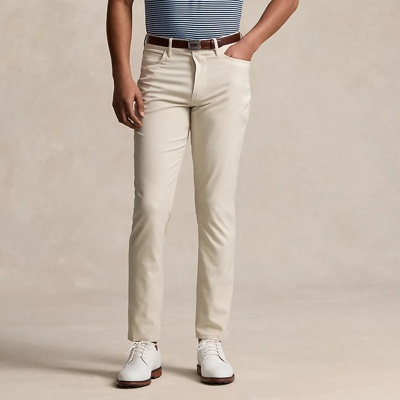 Shop Rlx Golf Classic Fit Performance Twill Pant In Basic Sand