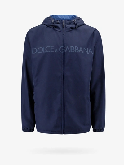 Shop Dolce & Gabbana Jacket In Blue