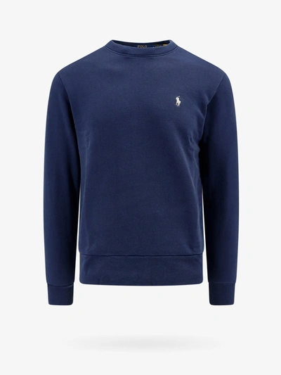 Shop Polo Ralph Lauren Sweatshirt In Blue