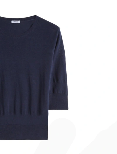 Shop Aspesi Sweaters Blue