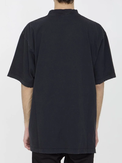 Shop Balenciaga Est.1917 T-shirt In Black