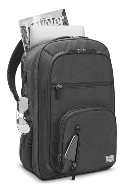 Shop Solo New York Grand Travel Backpack In Black