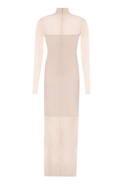 Shop Givenchy Lace Dress In Pink