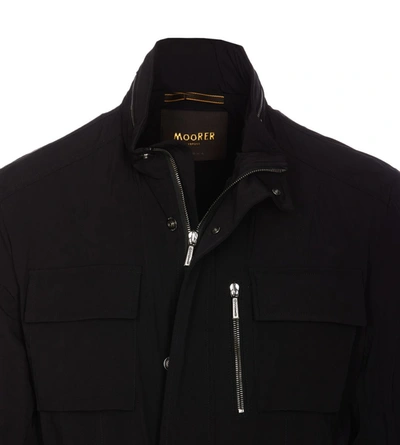 Shop Moorer Jackets In Black