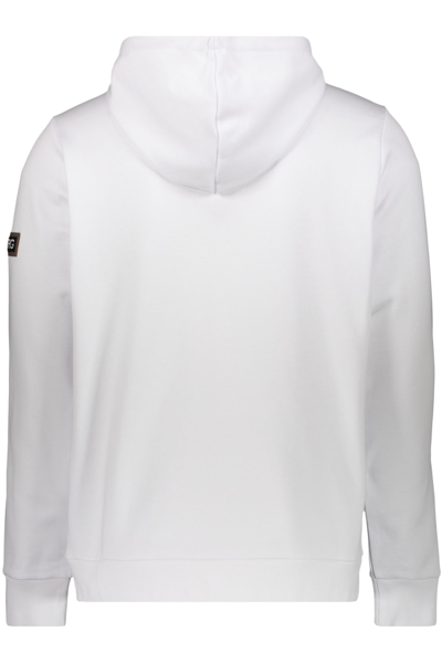 Shop Iceberg Printed Hoodie In White