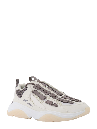 Shop Amiri Bone Runner Sneakers In White