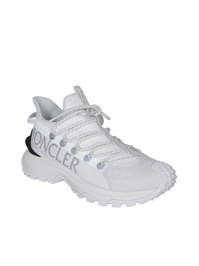 Shop Moncler Trailgrip Lite2 White Sneakers
