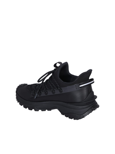 Shop Moncler Trailgrip Lite2 Black Sneakers