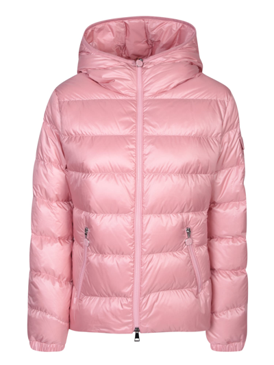 Shop Moncler Gles Pink Jacket