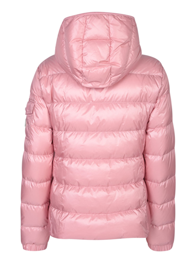 Shop Moncler Gles Pink Jacket