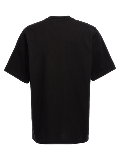 Dsquared2 Dsquared Man Black Cotton T-shirt In Black