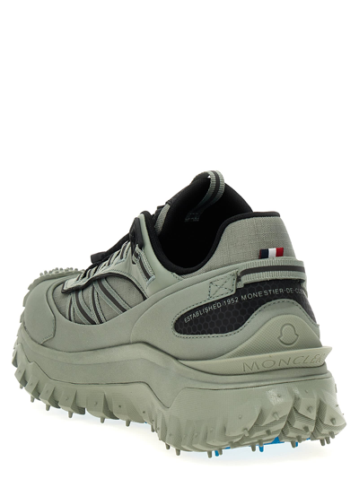 Shop Moncler Trailgrip Gtx Sneakers In Green