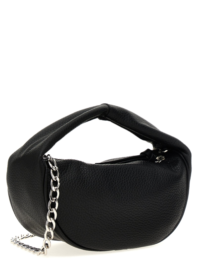 Shop By Far Baby Cush Handbag In Black