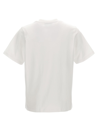 Shop Casablanca Playful Eagle T-shirt In White