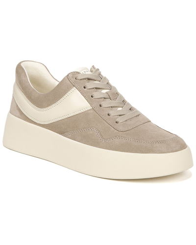Vince Warren Mixed Leather Court Sneakers