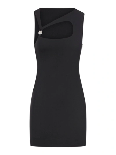 Shop Coperni Cut Out Mini Dress In Black