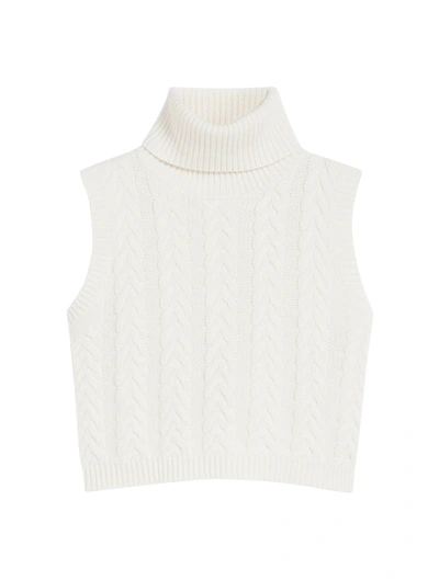 Shop Max Mara Oscuro Sweater In White