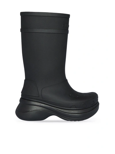 Shop Balenciaga Women`s Crocs ™ Boots In Black