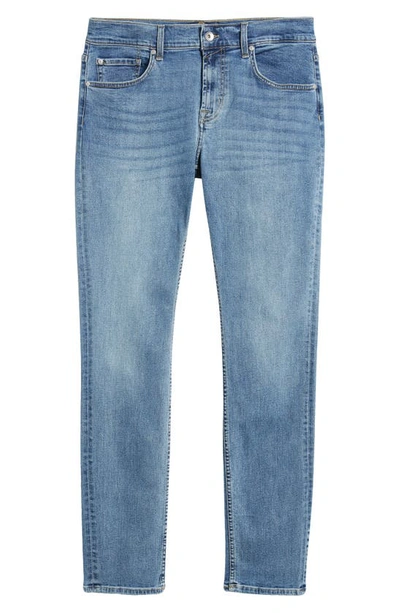 Shop 7 For All Mankind Paxtyn Squiggle Skinny Jeans In Tenno Blue