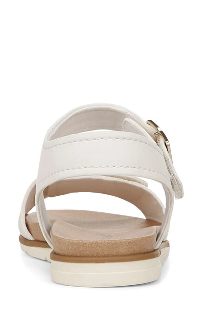 Shop Dr. Scholl's Nicely Sun Sandal In Offwhite