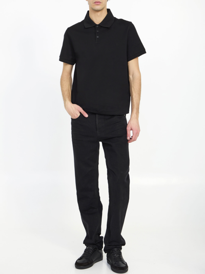 Saint Laurent Denim Jeans In Black