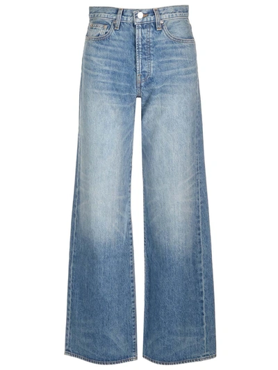 Shop Amiri Loose Fit Jeans In Blue