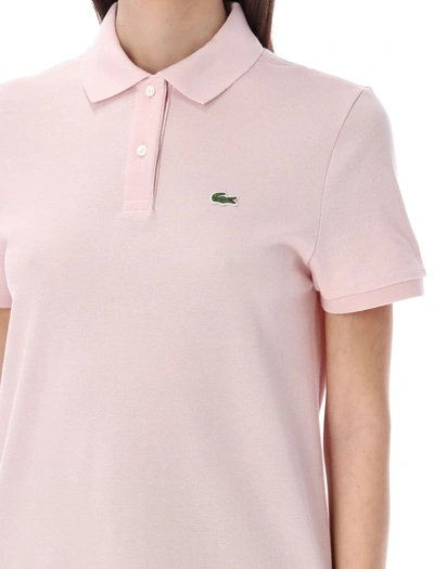 Shop Lacoste Classic Polo Shirt In Nidus Pink
