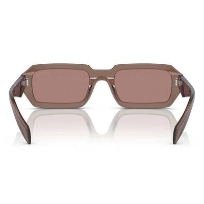 Shop Prada Eyewear Sunglasses In Brown