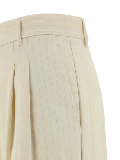 Shop The Andamane Pants In Off White - Pink